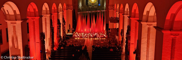 Würzburger Dum bei der Nacht der Lichter